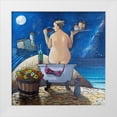 thumbnail image 1 of West, Ronald 15x15 White Modern Wood Framed Museum Art Print Titled - Bath II, 1 of 4