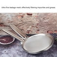 thumbnail image 3 of Skimmer Spoon With Ultra Fine Mesh, Heat  Stainless Steel, Efficient Food Strainer For Frying, Cooking, Anti Slip Handle, 3 of 8