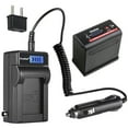thumbnail image 1 of Kastar 1-Pack BP-980G Pro Battery and LCD AC Charger Compatible with Canon G1000, G1500, G2000, GL1 GL-1 DM-GL1, GL2 GL-2 DM-GL2, MV1, MV10 MV10i, MV20 MV20i, MV100 MV100i, MV200 MV200i, Optura, 1 of 8