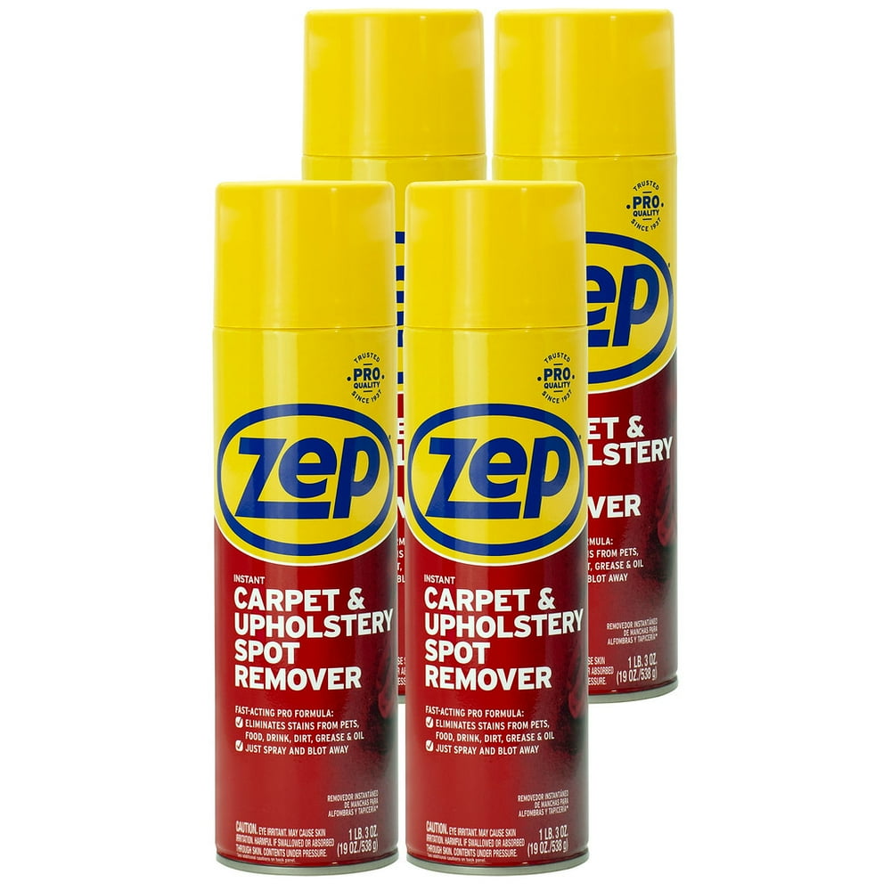 Zep Instant Carpet and Upholstery Spot Remover 19 Ounce Aerosol