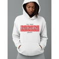 thumbnail image 2 of Make Everything Groovy Hoodie Women -Image by Shutterstock, Female 3X-Large, 2 of 4
