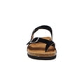 thumbnail image 5 of Women’s Cork Footbed Sandals – Double Buckle Slip-On with Toe Loop, Comfortable Summer Slide Sandals for Walking & Casual Wear, 5 of 8