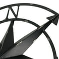 thumbnail image 6 of Zeckos Black Metal Compass Rose Nautical Hanging Wall Décor 20 inch, 6 of 8