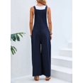 thumbnail image 2 of Combinaison Longue Sans Manches Boho, Combinaison Ample Décontractée avec Poches, Vêtements pour Femmes, 2 of 14