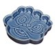 thumbnail image 5 of Dark Blue Ceramic Appetizer Plate for Home Use Unique Design Easy to .9 Inches, 5 of 5