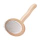 thumbnail image 2 of Xihbxyly Peine de Madera para Mascotas, Mango Ergonómico de Madera Maciza, Púas con Amortiguación de Aire para Un Aseo Suave, Eliminación Eficaz de Nudos y Enredos, Ideal para Perros y Gatos, Fácil d, 2 of 6