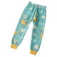 thumbnail image 1 of Sonducket Pantalones cálidos para niños, a prueba de viento, transpirables, de algodón, para el hogar, amigables con la piel, ropa interior Prendas para la parte inferior del cuerpo Verde 100cm, 1 of 6