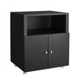 thumbnail image 4 of Mobile Printer Stand - 360° Rotating Wheels - Office Desk - Position Freely and Securely, 4 of 7