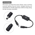 thumbnail image 4 of Unique Bargains LED Touch Dimmer Switch DC 524V Suitable for LED Light Cabinet Black 2Pcs, 4 of 7