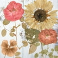 thumbnail image 2 of Sophie 6 12x12 White Modern Wood Framed Museum Art Print Titled - Earth to Petals I, 2 of 4