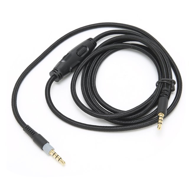 Cable para auriculares, cable para auriculares de 3,5 mm, cable de audio macho, rendimiento potente