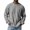 Gray, variant on Mens Waffle Long Sleeve Shirt Loose Fit Crewneck Long Sleeve Thermal Shirts Casual Lightweight Comfort Tops