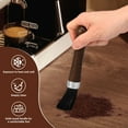 thumbnail image 4 of FUYGRCJ 2PCS Coffee Grinder Cleaning Brush, Espresso Machine Brushes Cleaner Tool with Wooden Handle, Nylon Bristle Powder Cleaning Crevice Brushes, Natural Dusting Brush for Barista Home Kitchen, 4 of 10