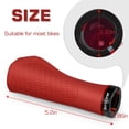 thumbnail image 4 of BUCKLOS Bicycle Handle Bar Grips Lock-on Handlebar Grip Silicone MTB Road Bike for Flat Riser Bar Anti-Slip Grips, 4 of 7