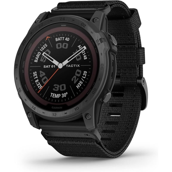 Restored Garmin Tactix 7 Pro Solar GPS w/ Black Band (sold without Garmin warranty) (Refurbished)