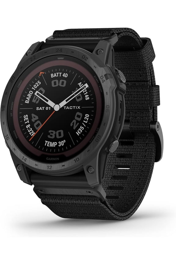 Restored Garmin Tactix 7 Pro Solar GPS w/ Black Band (sold without Garmin warranty) (Refurbished)