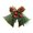 Green, variant on Festive Red And Green Christmas Ornament Decoration Border Stained Glass Window Birds Ornament Car Clear for Crafting Labor Day Decorations for Home Easter Chicks Decorations for The Home Cascading