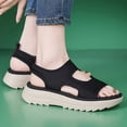 thumbnail image 6 of Mostsola Womens Walking Shoes Lightweight Wedges Heels Anti-Slip Slingback Beach Shoes, 6 of 9