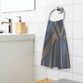thumbnail image 3 of Yayeee 100% Cotton Hand Towels for Bathroom 16" x 28" Kitchen Towel, Elegant Geometric Pattern, 3 of 7