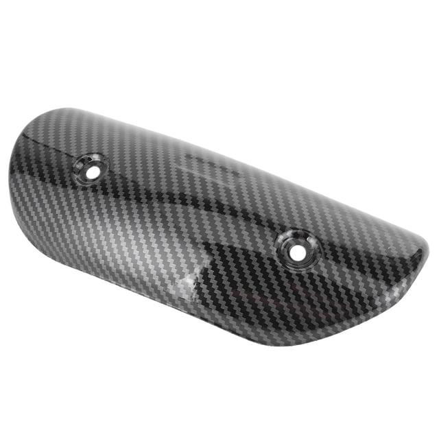 Exhaust Heat Shield, Exhaust Pipe Heat Shield Durable Exquisite Motorcycle Exhaust Heat Protector For Protect Rider Carbon Fiber Style