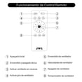 thumbnail image 4 of Ventilador de Techo Y LUZ LED JWJ 3 TONOS 6 VELOCIDADES MINIMALISTA, 4 of 5