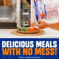 thumbnail image 2 of Ziploc® Zip n' Steam Food Steamer Bags, 10 Bags, 2 of 8