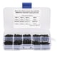 thumbnail image 3 of Tornillos autorroscantes, 400 piezas de acero inoxidable negro M2 / M2.6 Tornillos autorroscantes de cabeza de cubeta transversal Juego de surtido Amonsee NO, 3 of 6