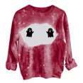 thumbnail image 1 of Moda mujer casual manga larga impresa damas sudaderas tops Fridja fksj1418, 1 of 4