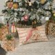 thumbnail image 2 of Funda de almohada KAIYANG con diseño de rayas de Papá Noel rosa 12 x 20 pulgadas, 2 of 5