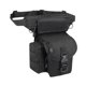 thumbnail image 3 of Bolsa de pierna, riñonera, organizador de almacenamiento, bolsa portátil para cadera, utilitaria, riñonera para muslo, para viajes, ciclismo, Negro, 3 of 8