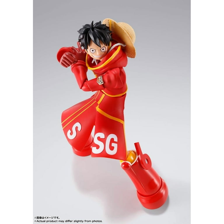 ONE PIECE MONKEY D. LUFFY フィギュア Amazon.com: Bandai Monkey D. Luffy (New World Version) One