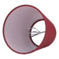 thumbnail image 4 of Modern Lamp Shade, Wide Applicability Exquisite Workmanship Fabric Lampshade  For Miniature Bulb For E14 Bulb A3 01 Wine Red, 4 of 8