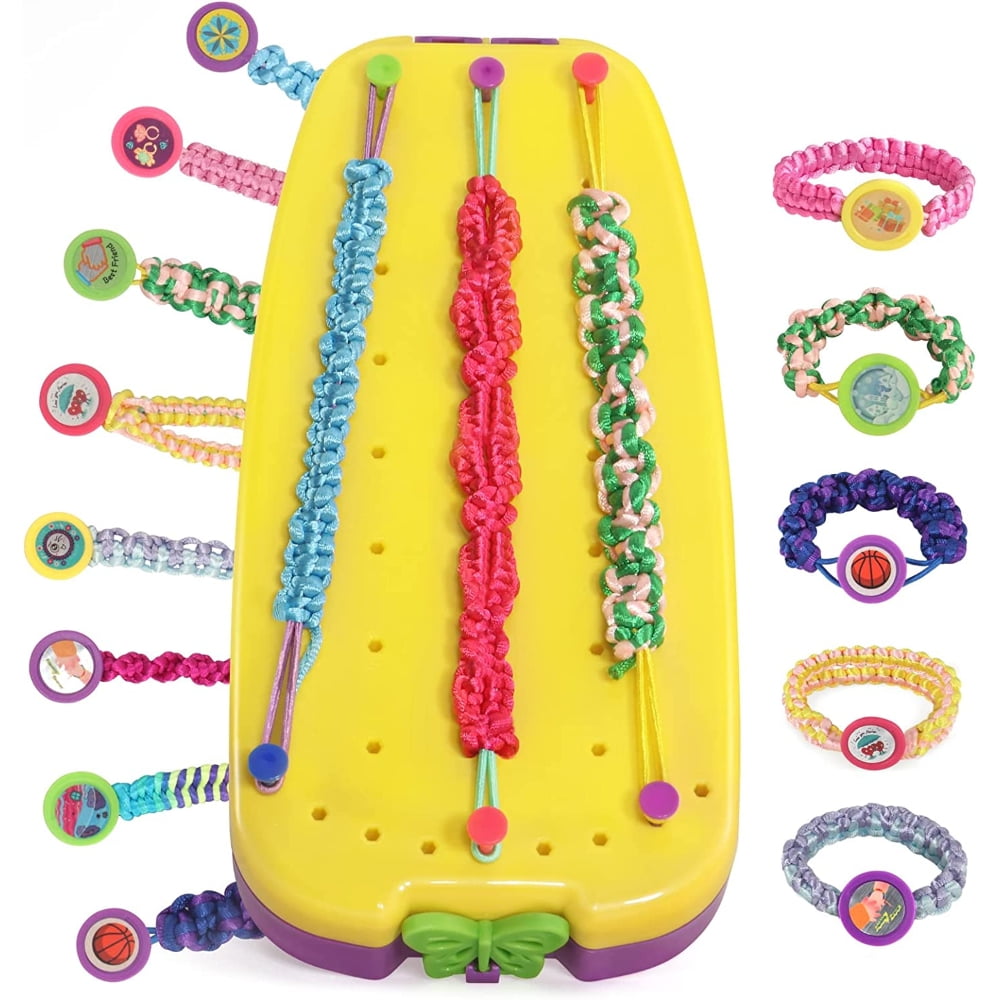 PEACNNG Friendship Bracelet Making Kit Toys for Girls, Art and Crafts for Kids, Birthday Gifts