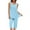 Light Blue, variant on yievot Lounge Sets for Women Sleeveless Tank Tops and Capri Pants Loose Pajama Set Loungewear Sleepwear