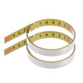 thumbnail image 1 of Unique Bargains 2 Pack Self Adhesive Tape Measure 100cm Metric Right to Left Read Measuring Tape Steel Sticky Ruler, Yellow, 1 of 5