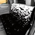 thumbnail image 2 of Chririnla Halloween Rear Bench Seat Covers with Bat Cobweb Pattern, Comfortable Waterproof Stretch Protectors for SUV Truck Auto Interior (2 Pack), 2 of 4