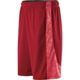 thumbnail image 2 of Holloway Sportswear M Boys ELECTRON SHORTS Scarlet/Scarlet Heather 222628, 2 of 2