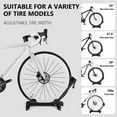 thumbnail image 3 of NANMELX Foldable Bike Stand Adjustable Bike Parking Stand Suitable for 24”-29” Bikes, 3 of 8