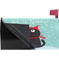 thumbnail image 4 of GZHJMY Let It Snow Cute Black Cat Kitten Magnetic Mailbox Cover Letter Post Box Cover Standard Size 21 x 18 Inch Mailbox Cover for Home Garden Yard Patio Outdoor Decor Home Decor, 4 of 5