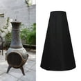thumbnail image 1 of Waterproof Chiminea Cover Dustproof 210D Oxford Cloth Fire Pit   for Gardens Balconies Baking, 1 of 7