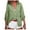 Green, variant on ICHUANYI Women's Fall Button Shirts Lapel Long Sleeve Blouses V Neck Casual Solid Loose Tops