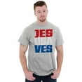 thumbnail image 4 of Jesus Saves Red White Blue USA Men's Graphic T Shirt Tees Brisco Brands S, 4 of 6