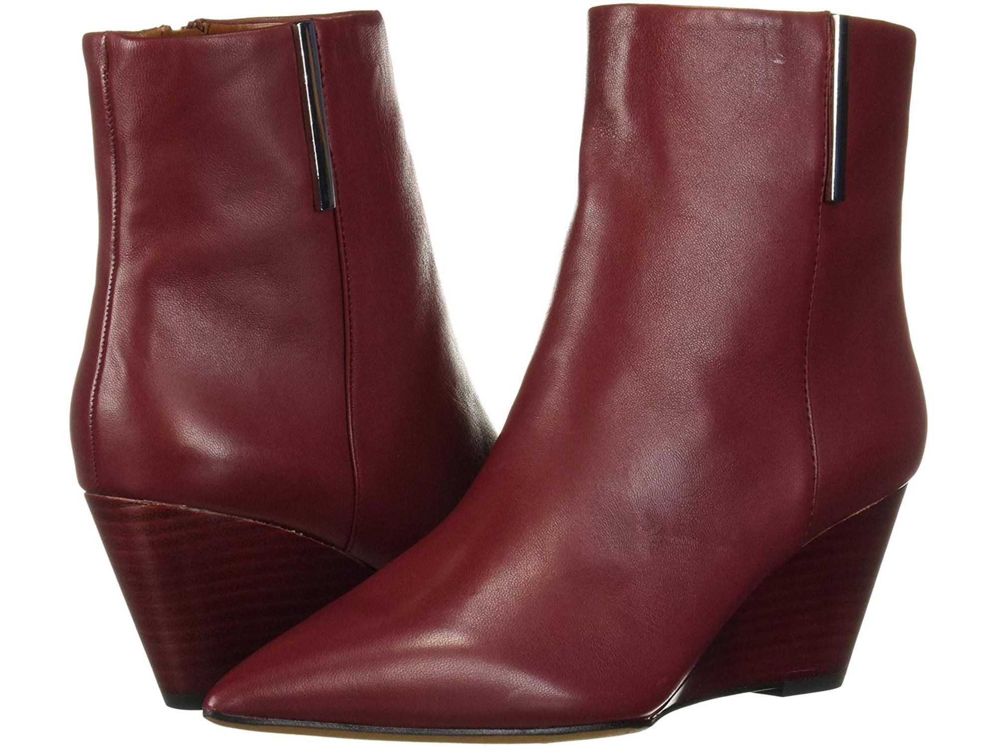 franco sarto wedge ankle boots