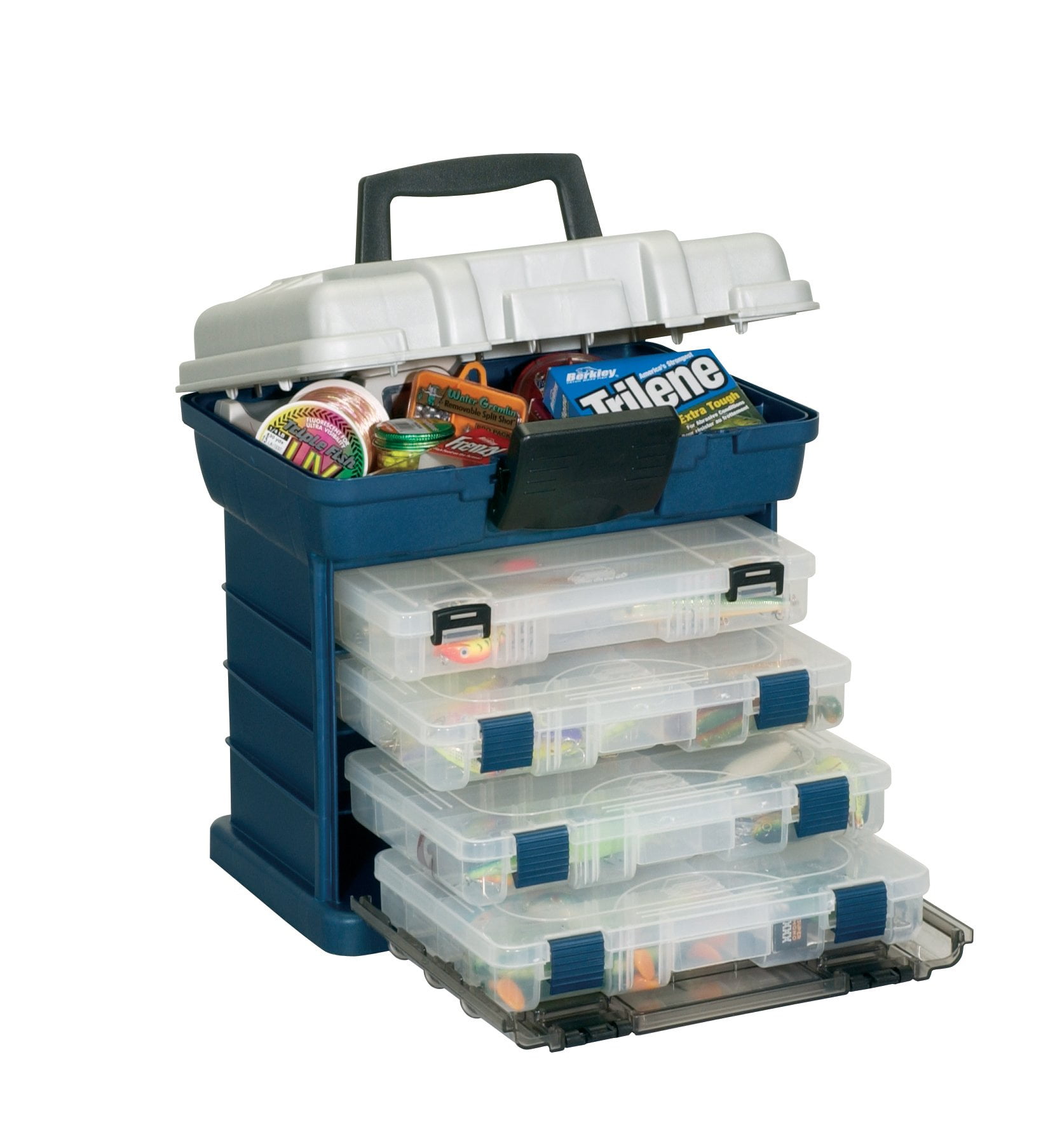 Plano 1364 4-By Rack System 3650 Size Tackle Box, Premium Tackle Storage CA2