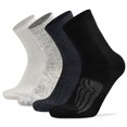 thumbnail image 1 of Calcetines de senderismo Daze en mezcla de lana para hombre, XL y mujer L, 4 pares, 1 of 7