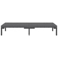 thumbnail image 4 of vidaXL 10 Piece Patio Lounge Set with Cushions Poly Rattan Dark Gray, 4 of 6