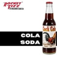 thumbnail image 3 of Rocket Fizz Cock Cola Soda Flavor | Cane Sugar | Craft Soda Pop Drinks | 12 oz in Glass Bottle (6 Pack), 3 of 7