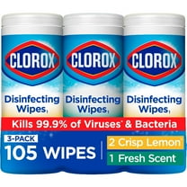 Clorox Bleach-Free Disinfecting and Cleaning Wipes, 35 Count Each, 3 Pack