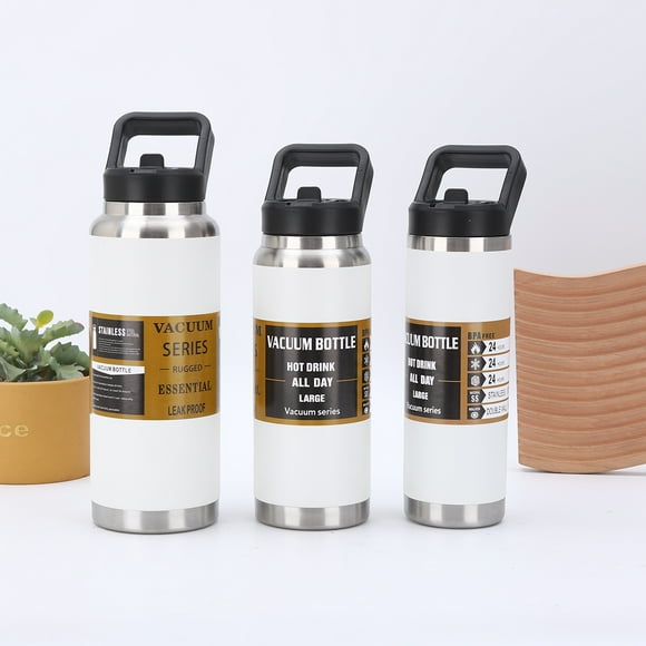 304 Stainless Steel Yeti Thermos Cup Large Capacity Straw Handle Kettle Outdoor Mountaineering Sports Kettle