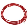 thumbnail image 1 of 1 Pc Cable Inversor de Batería 10 AWG Gauge 9FT 5/16" Lug Cable de Batería Universal para Automóvil Vehículo Barco RV Solar Cobre Estañado Rojo, 1 of 7